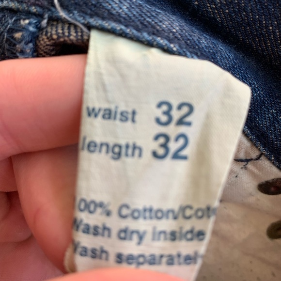 Mens Energie Straight Morris Fade Style Jeans - Picture 7 of 7